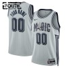 Barn Orlando Magic Tröja Skräddarsydda Nike 2024-25 City Edition Grå Swingman Barn Orlando Magic Tröja Skräddarsydda Nike 2024-25 City Edition Grå Swingman